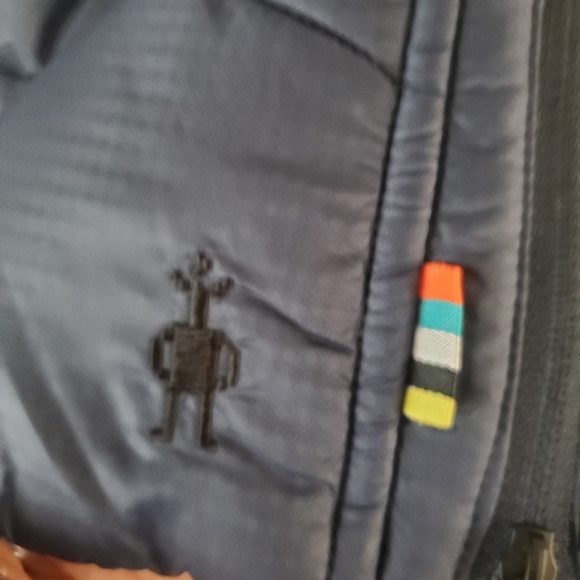 Smartwool Womans Zip Up Blue Vest, Size Small - Picture 6 of 9